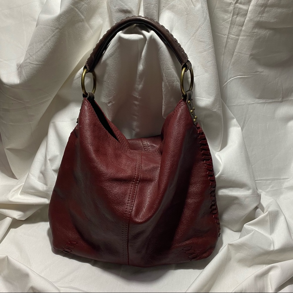 Lucky Brand Leather Hobo Bag Gem